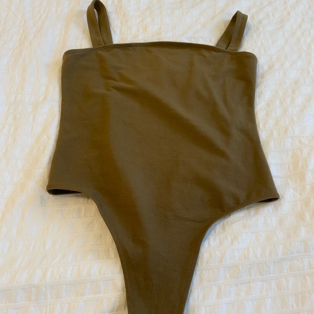 Brown bodysuit